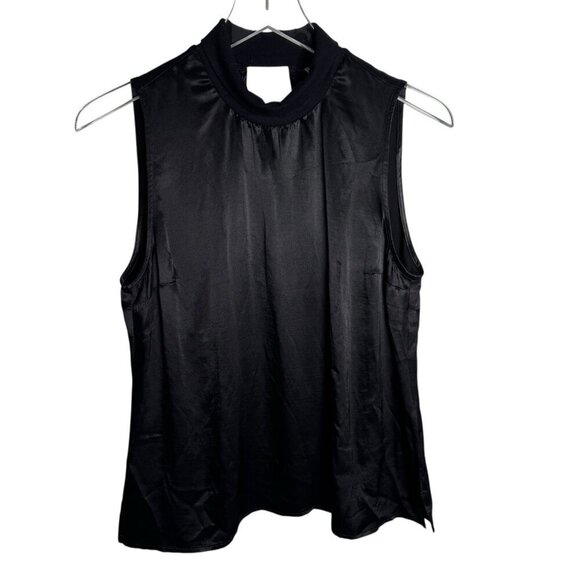 Nation Ltd danielle mockneck tank Black Women’s Sleeveless Top Size Small NWT - Picture 4 of 11